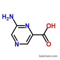Molecular Structure of 61442-38-4 (Pyrazinecarboxylic acid, 6-amino- (9CI))